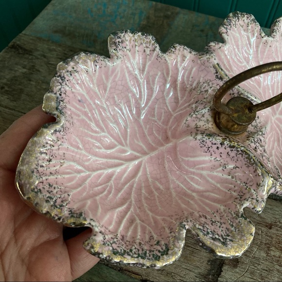 MCM Pink Cabbage Appetizer Tray - Picture 3 of 7